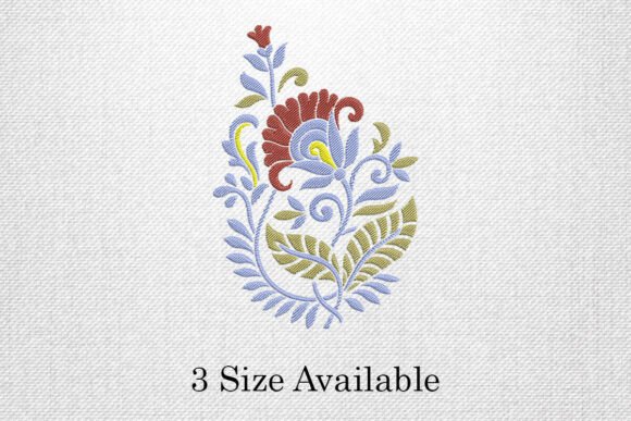 Elegant Floral Motif Embroidery Design Review