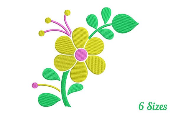 Floral Colorful Flower Pattern for Apparel