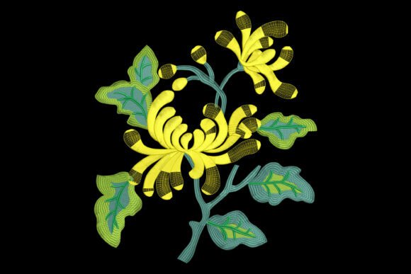 Golden Chrysanthemum: A Touch of Elegance