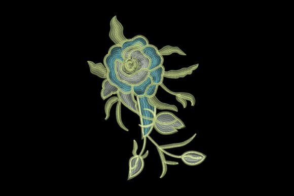 Icy Blue Rose: A Charming Addition to Your Craft Fair