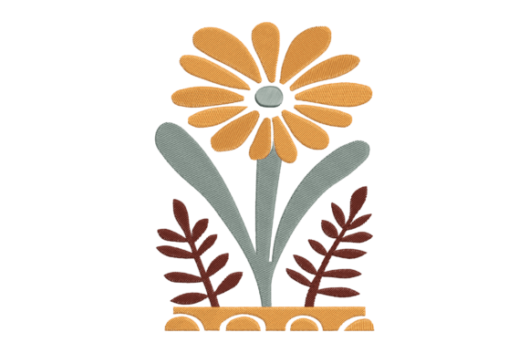 Modern Flower: A Stylish Update for Your Fabric Creations