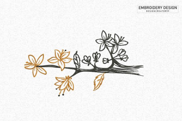 Spring Tree Embroidery Design: A Fresh Addition