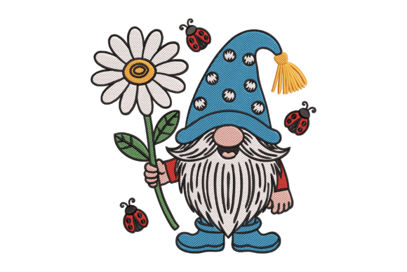 The Garden Gnome with Flower: A Perfect Seasonal Companion